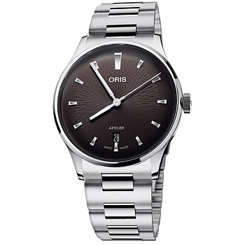 01 733 7810 4054-07 8 20 20 Oris Artelier Date 38 svart