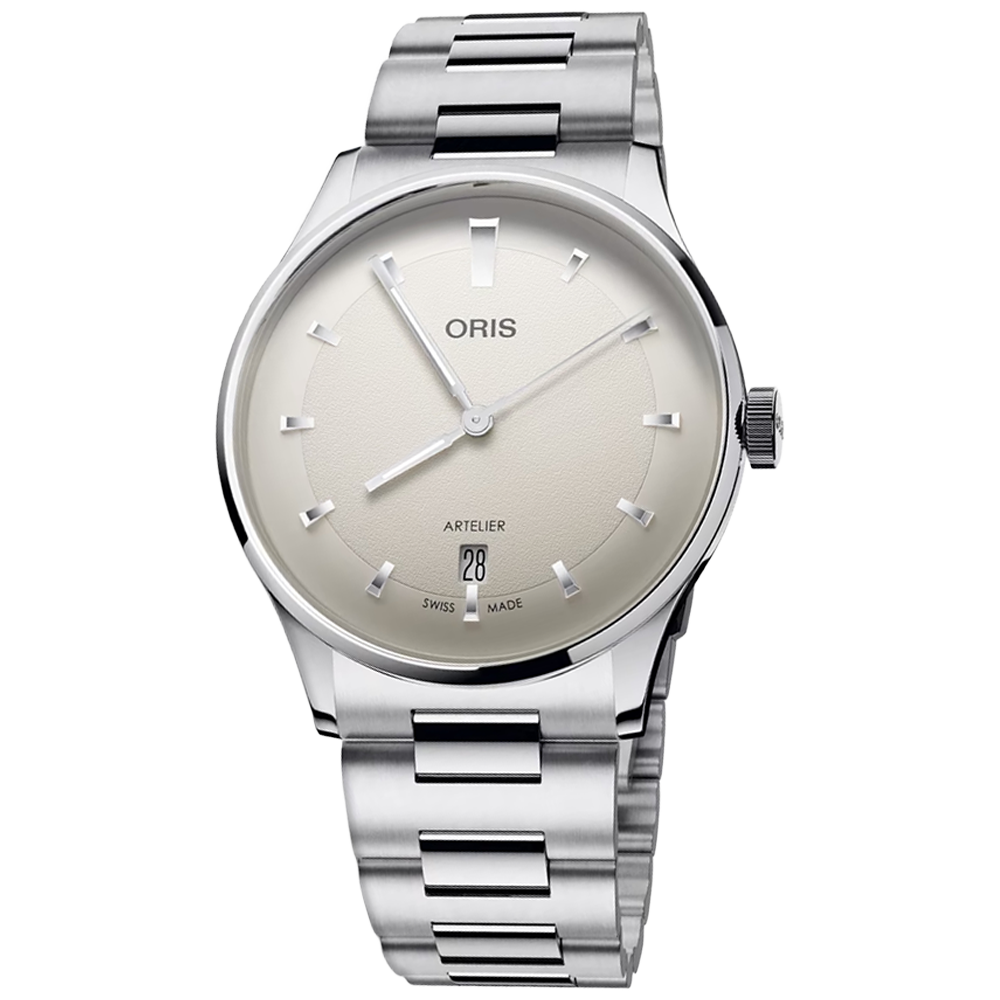 01 733 7810 4051-07 8 20 20 Oris Artelier Date 38 vit