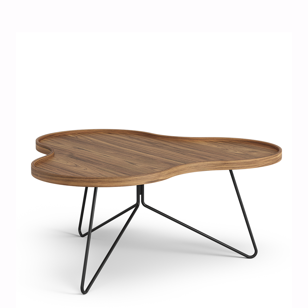 Flower Mono Table 90 cm (Walnut) - Quickship - Swedese - 4
