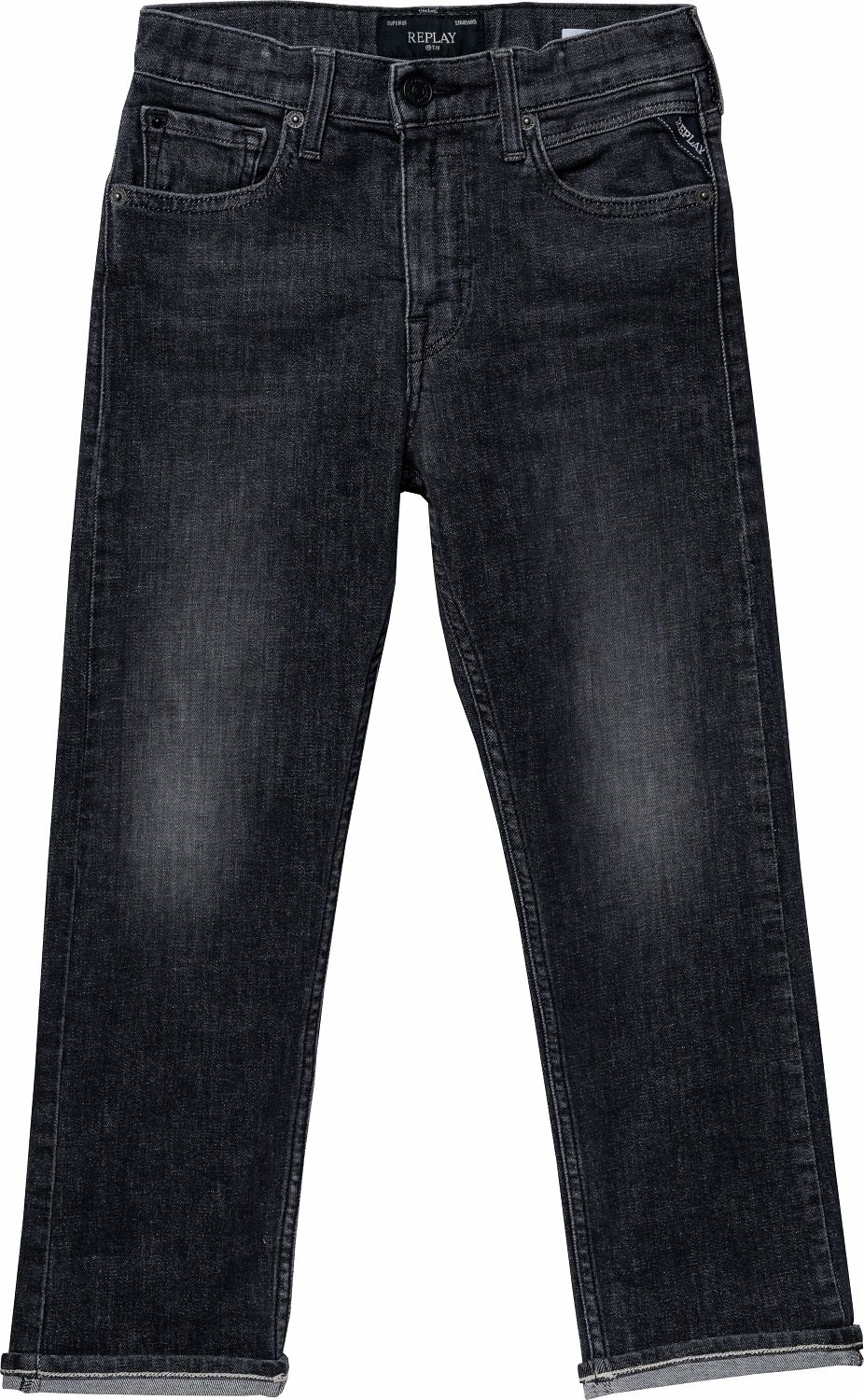 THAD Trousers Boyfriend jeans Medium Grey - 2