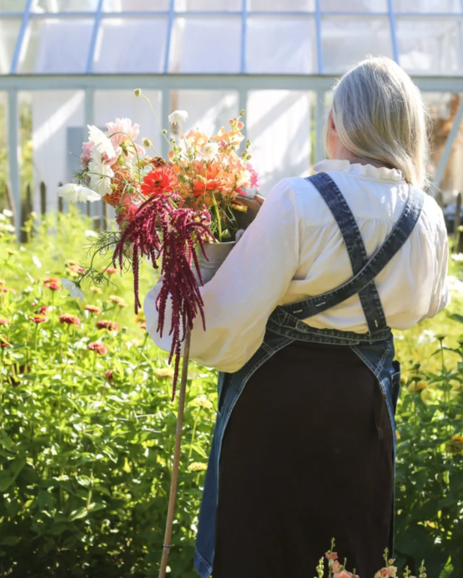 Trädgårdsförkläde denim - Hanna Wendelbo x Eldgarden - 3