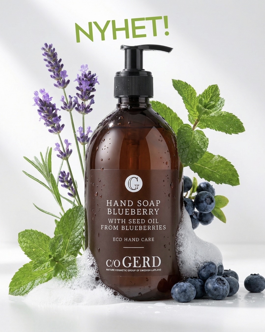 Blueberry Hand soap 500 ml - c/o Gerd 