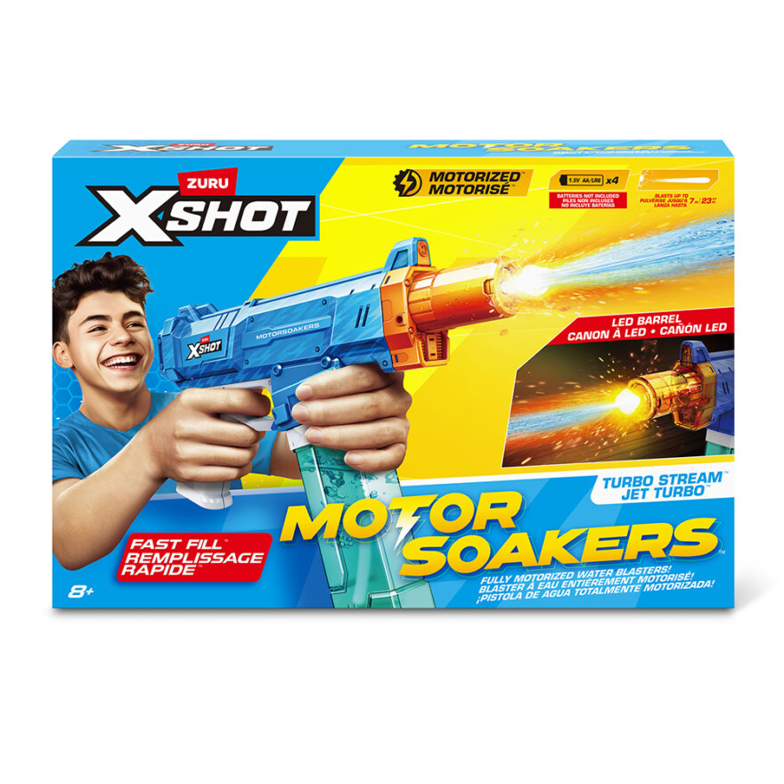 X-shot Water Motor Soaker Turbo Stream