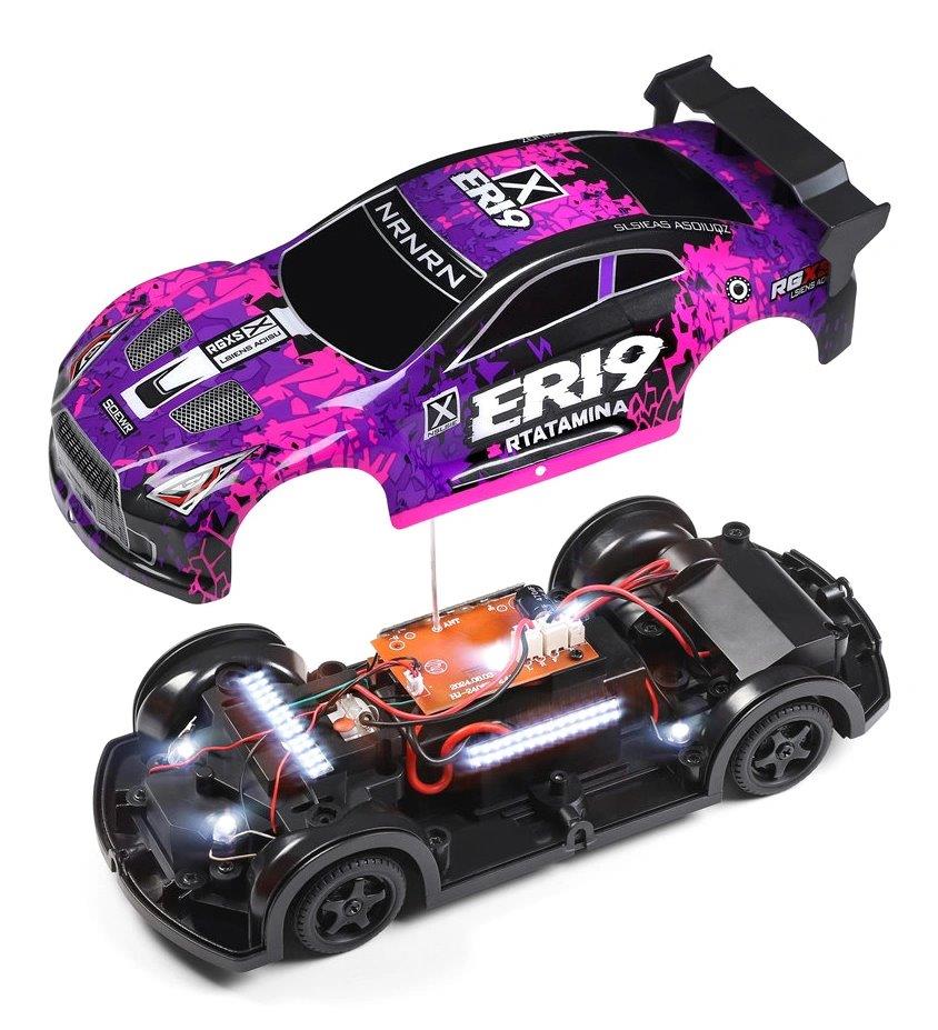 WL 22206 Drift Car 1/22 RTR Rosa - 8