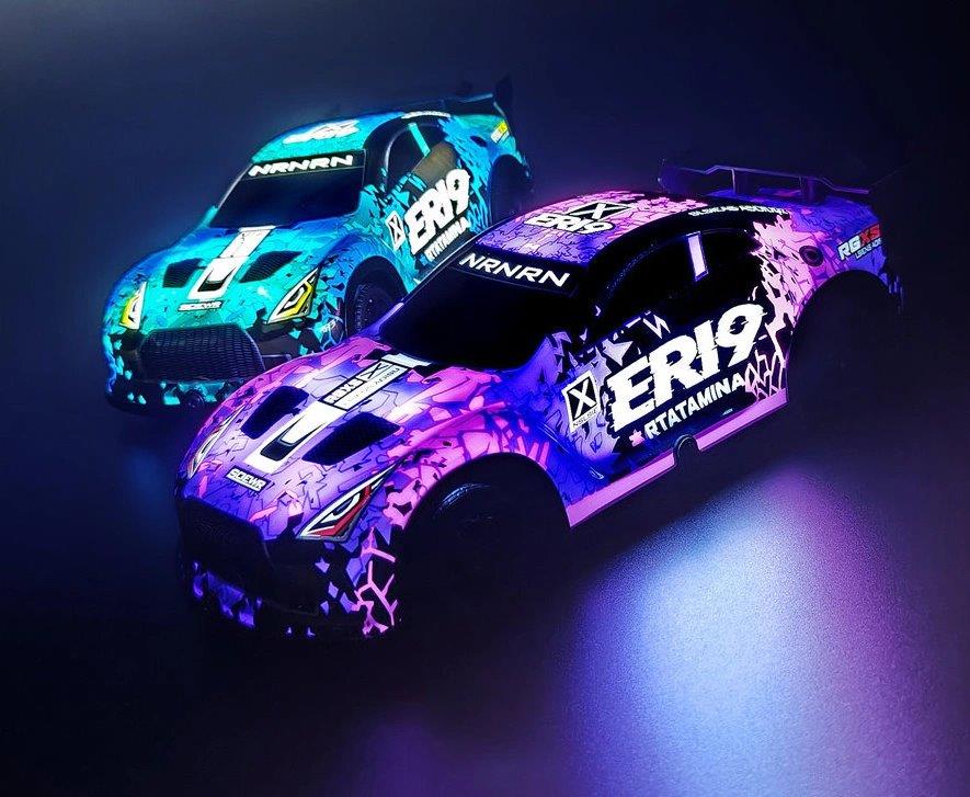 WL 22206 Drift Car 1/22 RTR Rosa - 12
