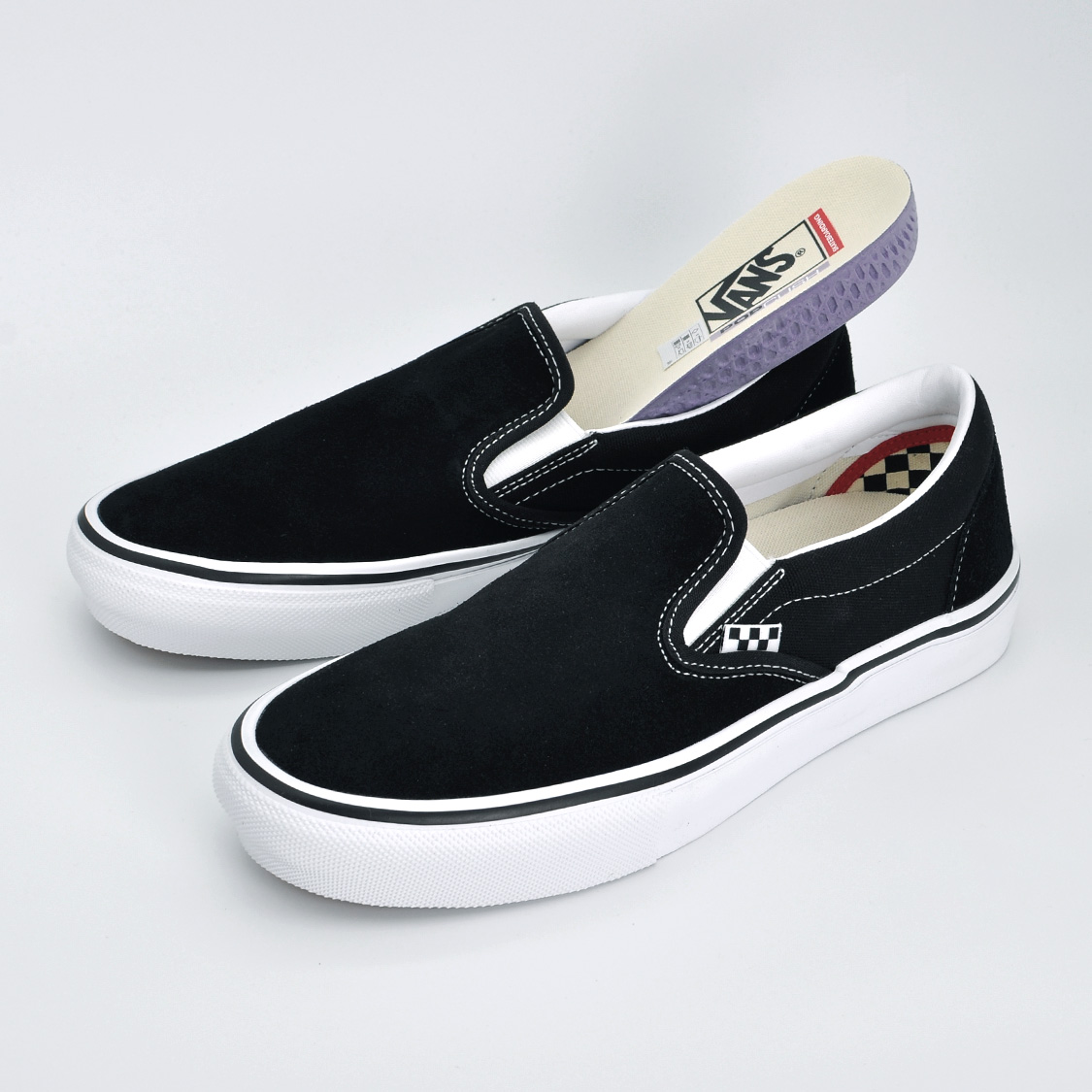 Vans - Skate Slip-On Black/White - 2