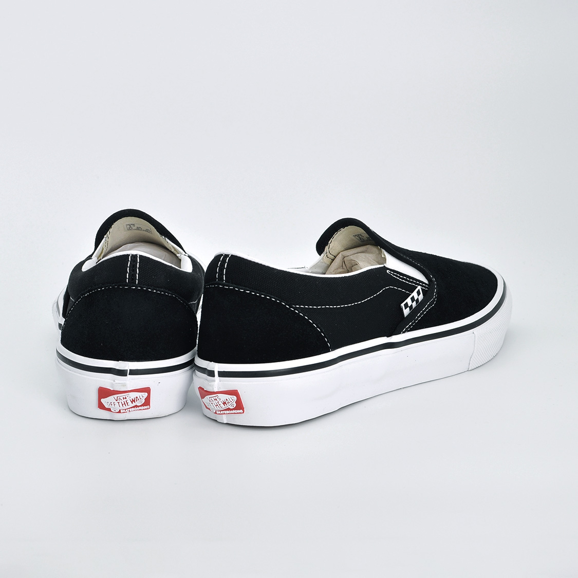 Vans - Skate Slip-On Black/White - 5