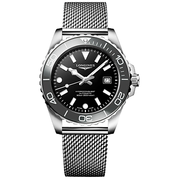 Longines Hydroconquest 42 grå och svart