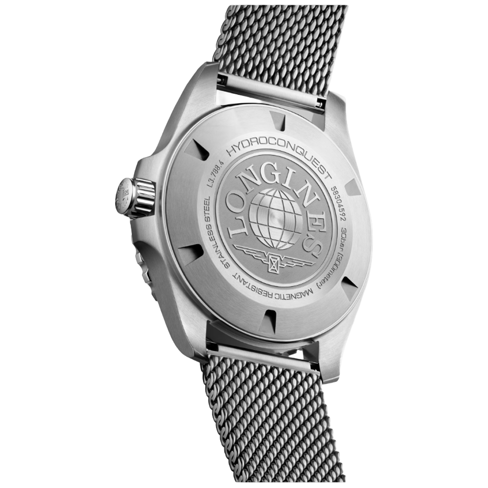 L3.788.4.70.6 Longines Hydroconquest 42 grå och svart
