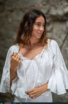 Coconut Milk Sabrina Top