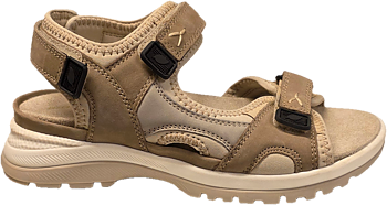 Waldläufer H‑Sora Beige (hellbeige) – mjuk, stabil och perfekt för känsliga fötter