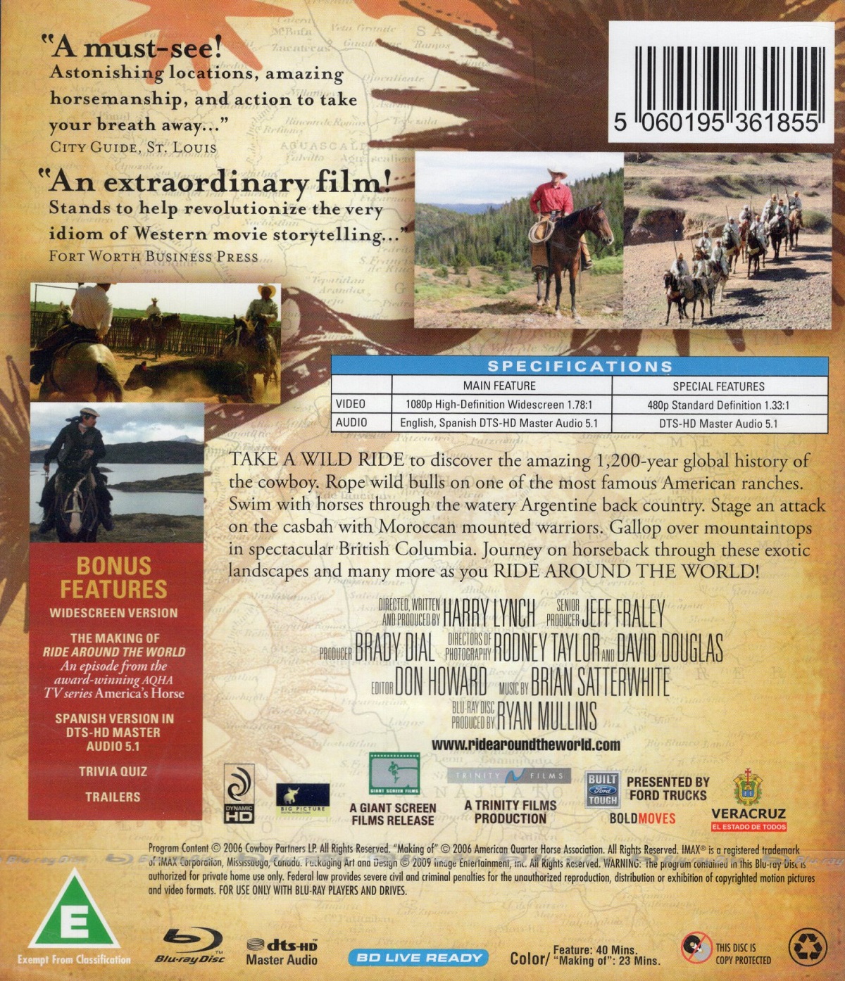 IMAX: Ride Around the World (ej svensk text) (Blu-ray) - 2