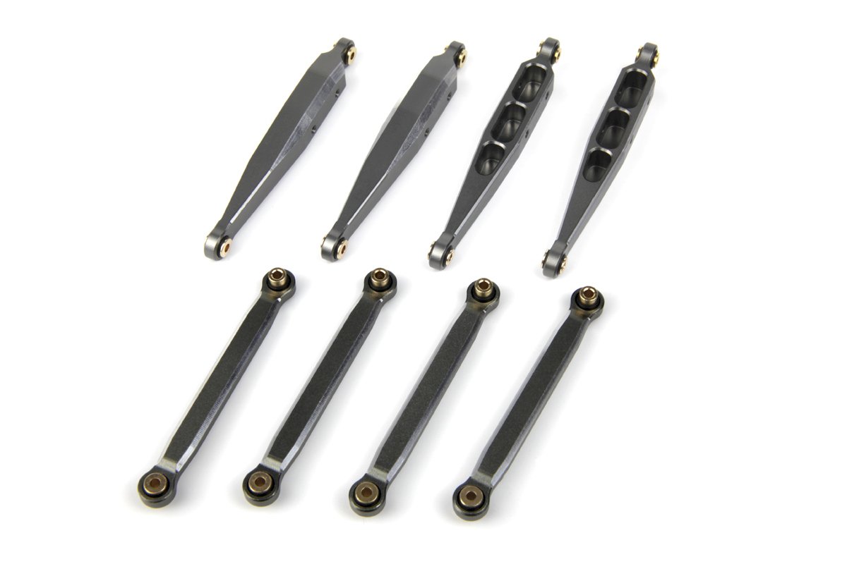 HPI HP161413 Aluminum Suspension Link Set (Gunmetal)