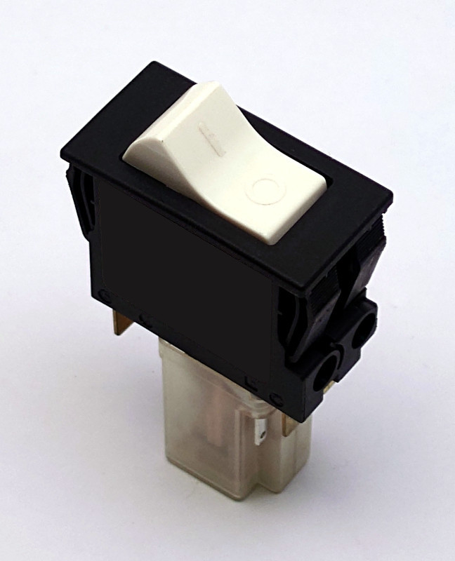 Strömbrytare FAC I-220, vit vipp (fr o m ca 1991) - 2
