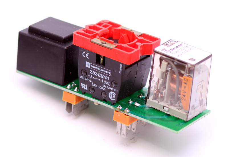 Switch FAC I-220, green/red with circuit. (from approx. 1995) - 2