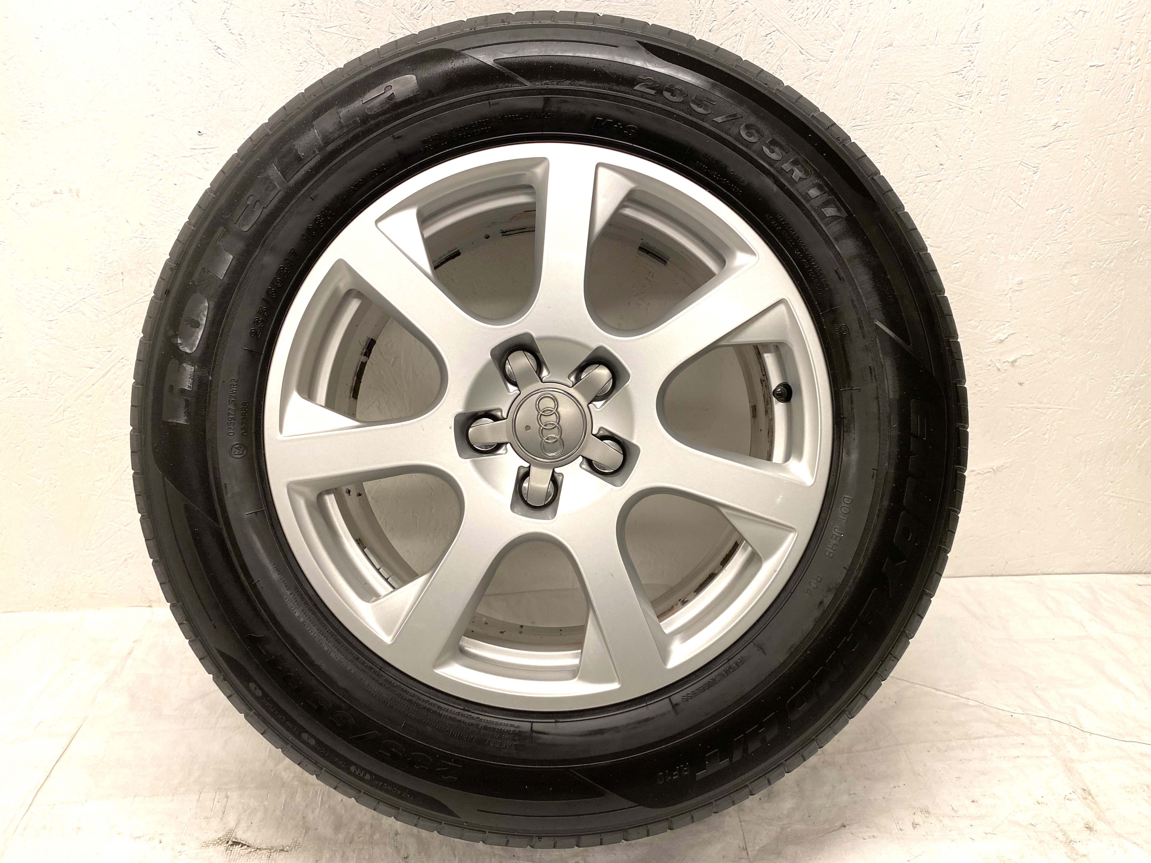 Kompletta Sommarhjul | AUDI Q5 Original 5x112 8x17 ET39 66.6 +  235/65 R17 108H Rotalla Enyoyland H/T | V01-2017 | 4|4|4|3 mm - 10