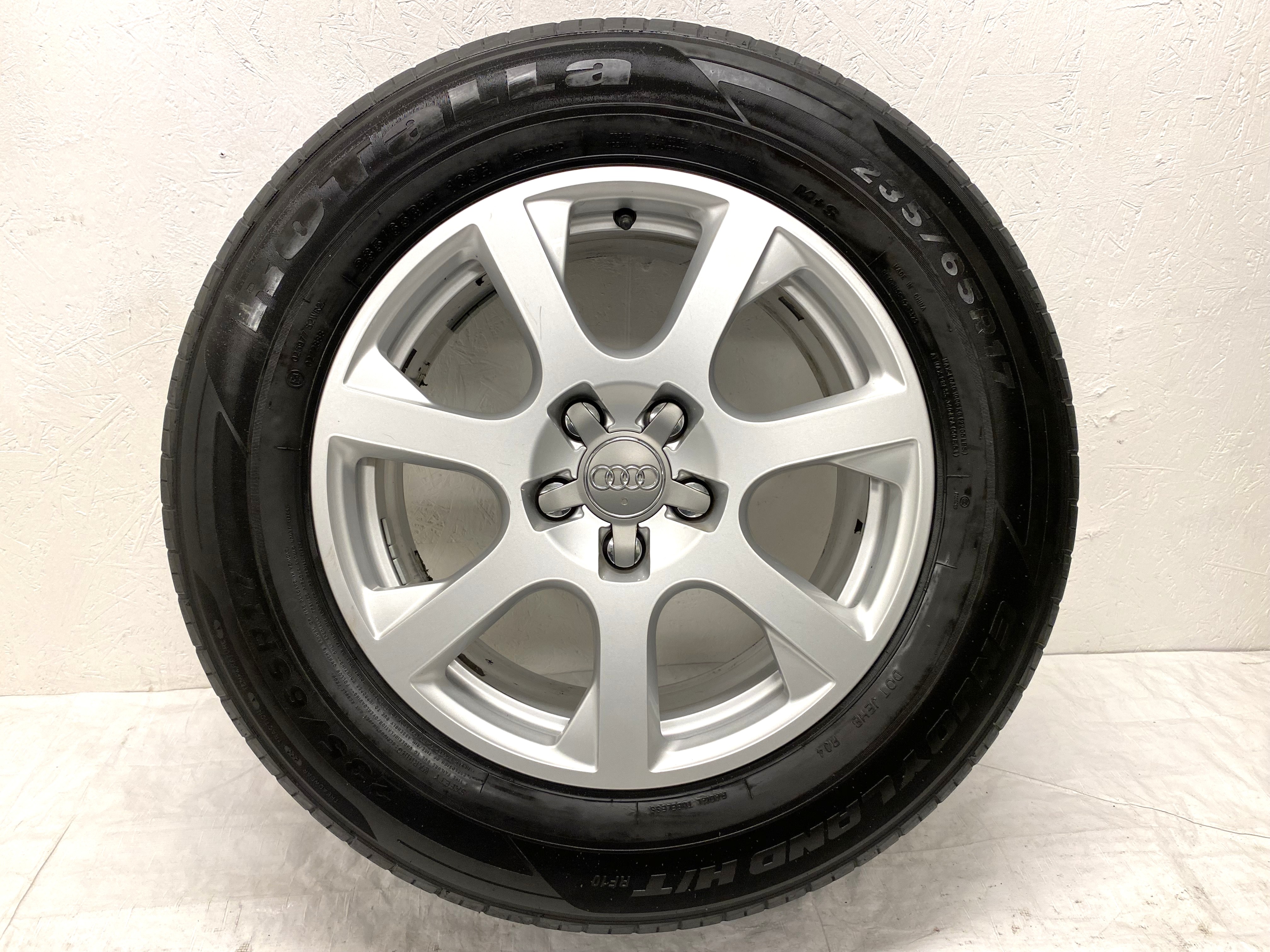 Kompletta Sommarhjul | AUDI Q5 Original 5x112 8x17 ET39 66.6 +  235/65 R17 108H Rotalla Enyoyland H/T | V01-2017 | 4|4|4|3 mm - 8
