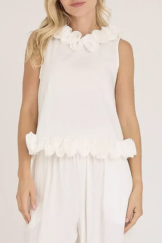 A-View - Vidaisy Top White