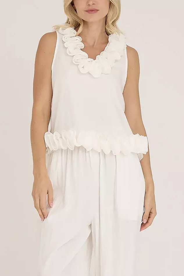 A-View - Vidaisy Top White - 4
