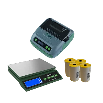 Tendy Starter Pack - Scriptor, Libra & 4 rolls of labels
