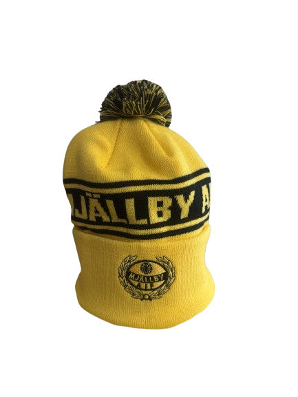 Mjällby AIF Mössa PomPom Gul