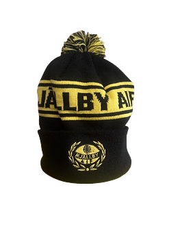 Mjällby AIF Mössa PomPom Svart
