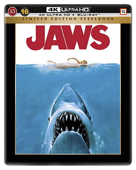 Jaws (Limited Edition Steelbook) (4K Ultra HD + Blu-ray)