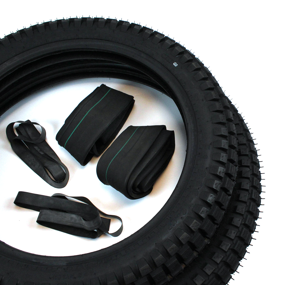 Shinko 3.00x16 og 2.75x19 dækpakke - til Honda MT