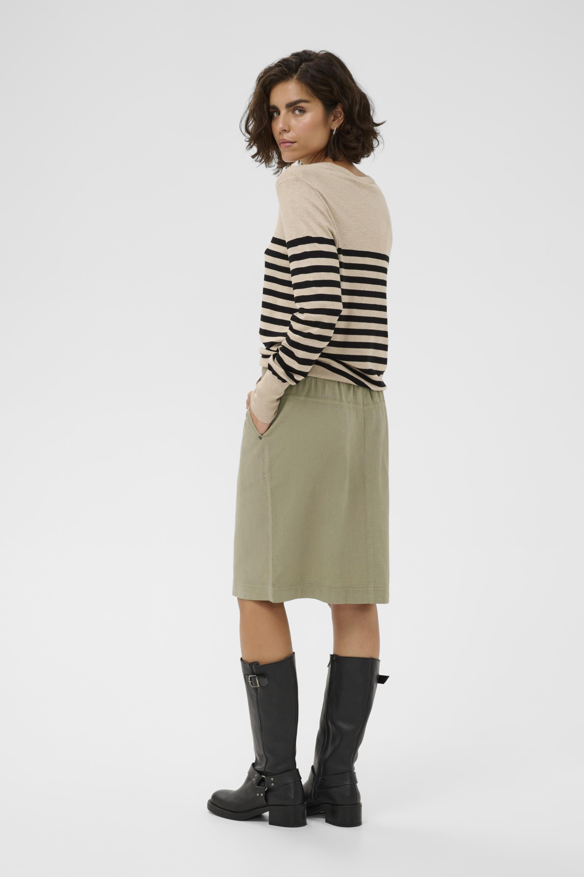 KANaya bomullskjol brindle