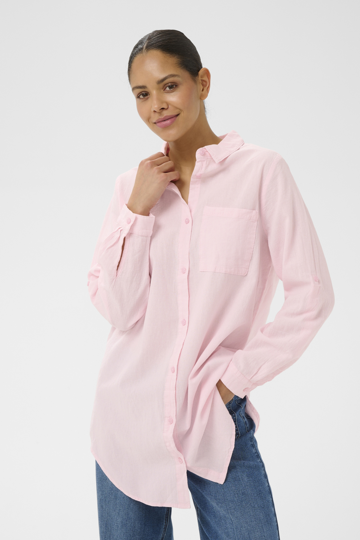 KAnaya långärmad oversize skjorta Ballerina