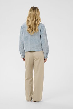 Cream Lucy Jacket Blue Denim