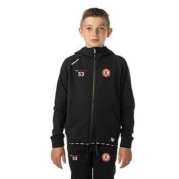 Bauer Team Fleece Zip Hoodie Jr S26 Kalmar HC