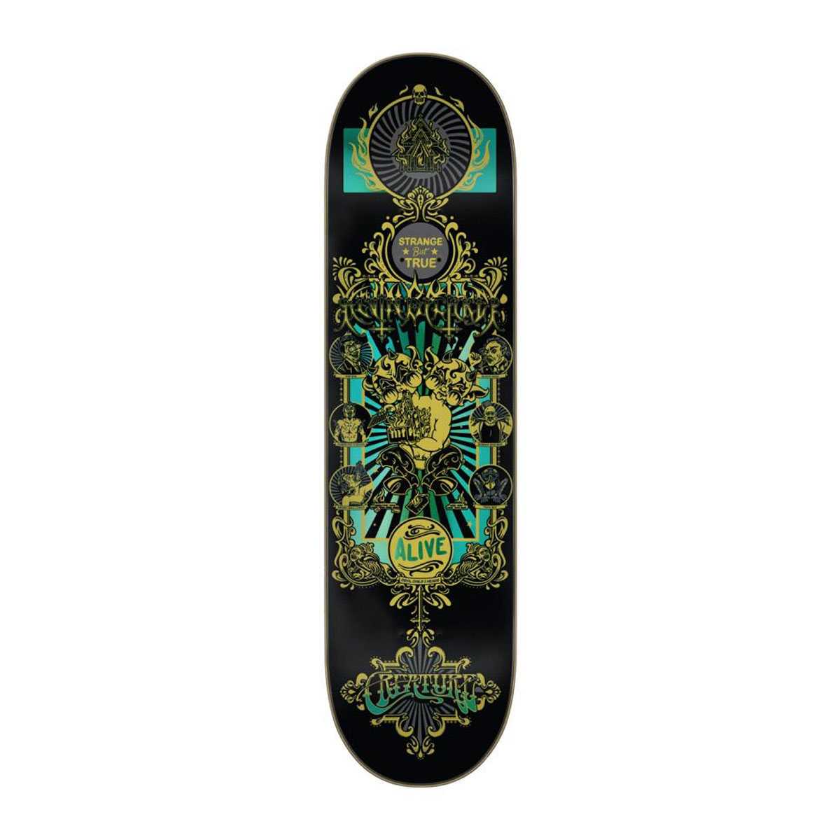 Creature skateboard deck 8.25 Baekkel sideshow