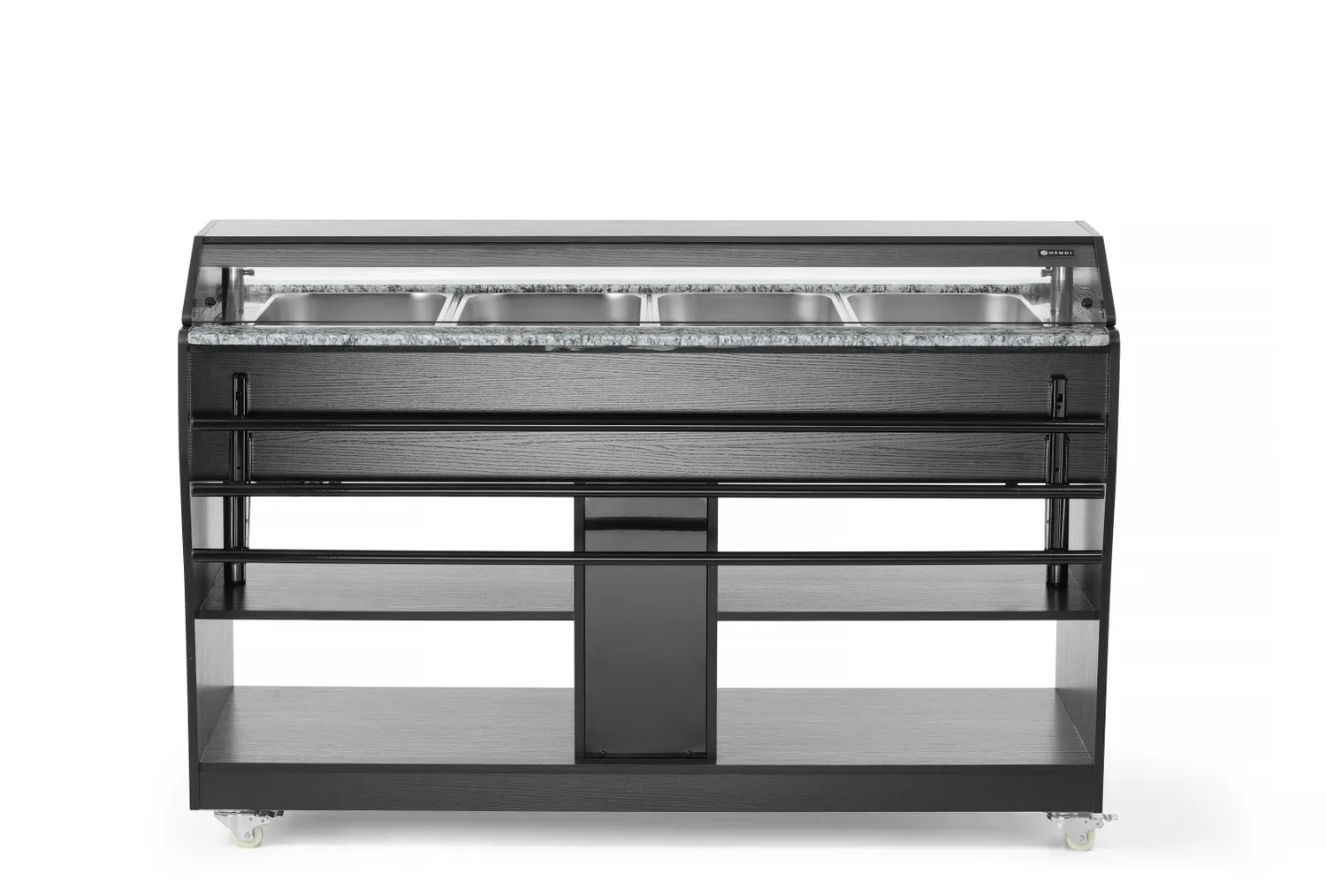 Varm Buffet vagn, höjd och sänkbar nysskydd - 2