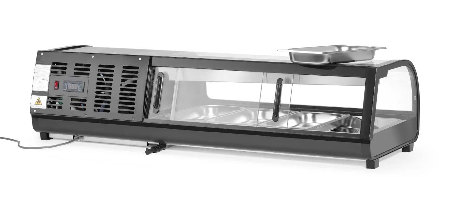 Sushi display 4x GN 1/3 - 5