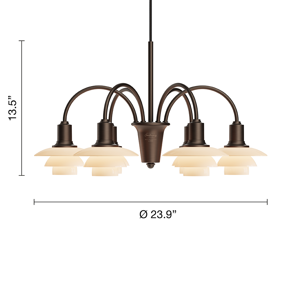 PH 1/1 Chandelier (6) Cenetary Edition - Louis poulsen - 6