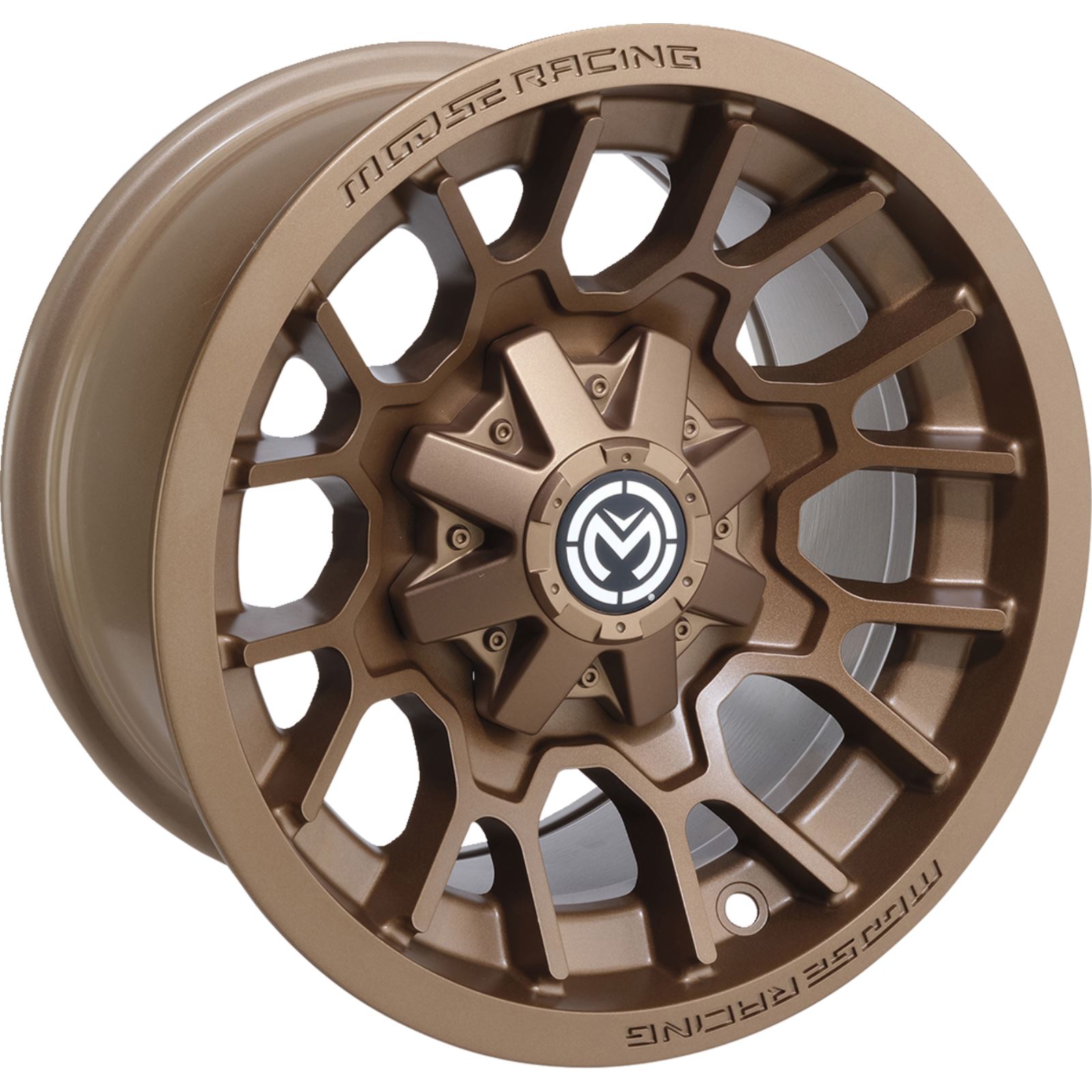 Moose 24X 12x7 fälg 4/110 – Stilren i matt bronze