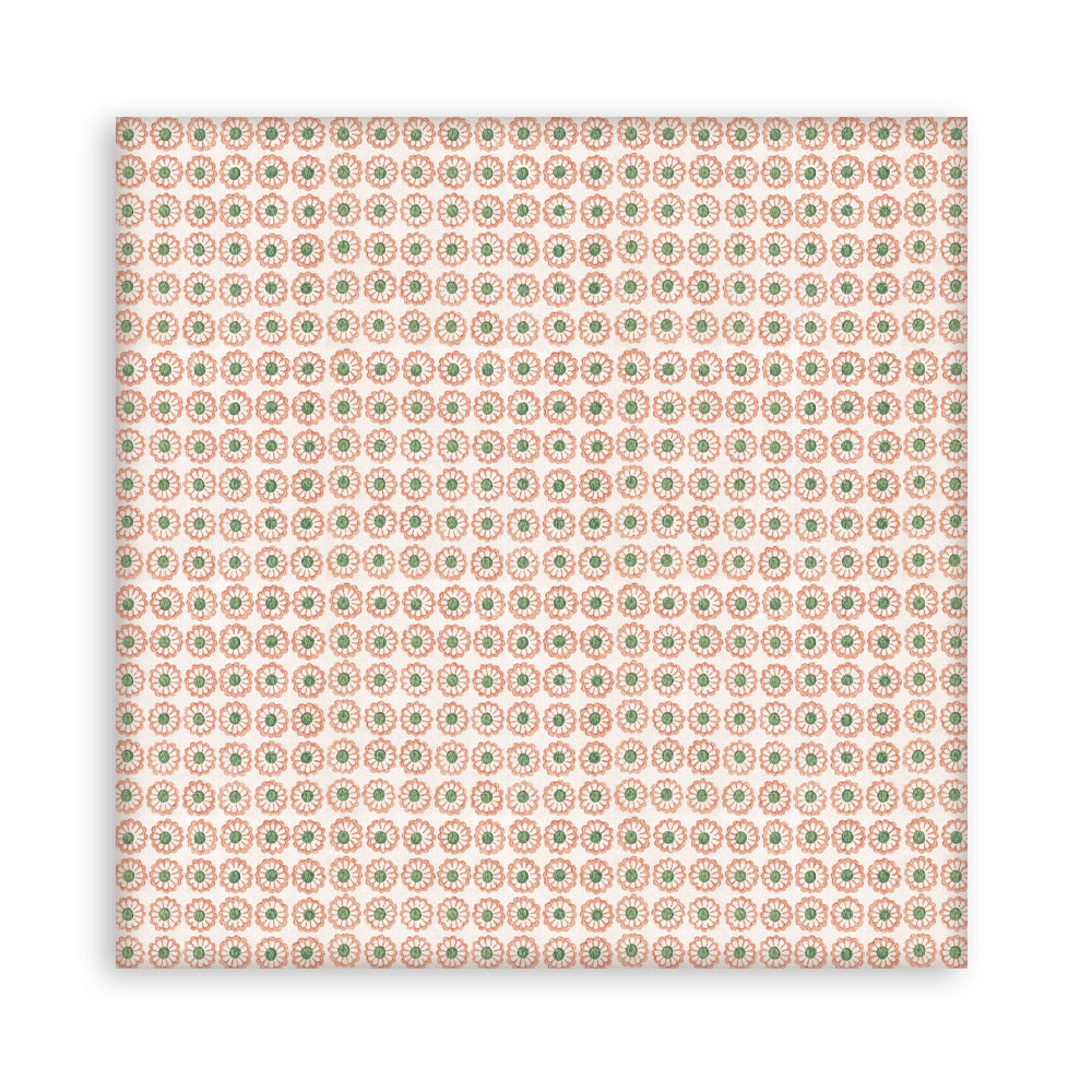 Stamperia - Daisy Art Background selection  - 10 olika dubbelsidiga ark 12x12 - 3