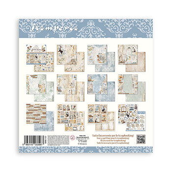Stamperia - Create Happiness Secret Diary - 10 olika dubbelsidiga ark 12x12