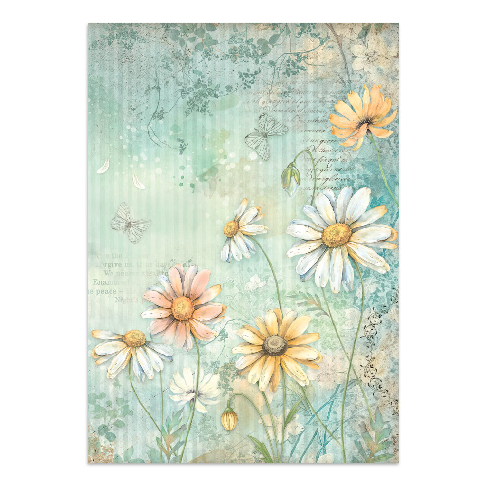 Stamperia - Printed Art Junk journal: stickers, cut-outs, backgrounds for Art and Craft - Daisy Art - 2