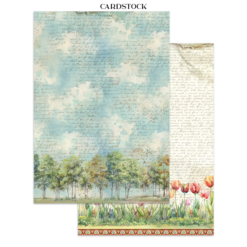 Stamperia - Printed Art Junk journal: stickers, cut-outs, backgrounds for Art and Craft - Art of Travelling - 7
