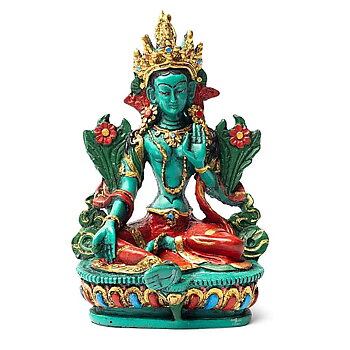 Grön Tara flerfärgad -- 15 Cm