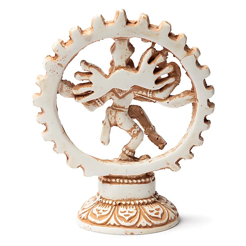 Shiva Nataraj elfenbensfärgad 15 Cm - 3
