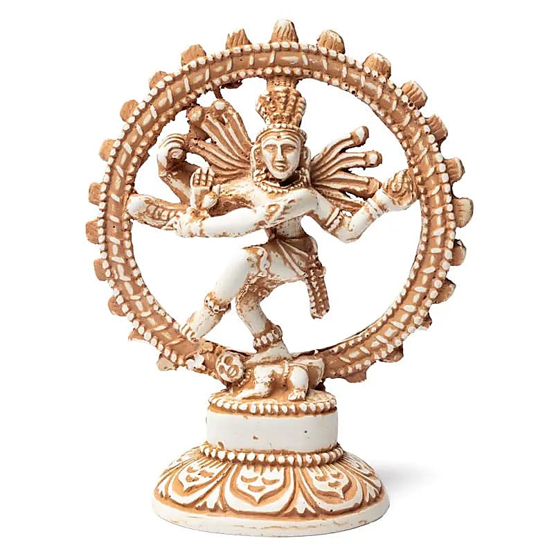 Shiva Nataraj elfenbensfärgad 15 Cm