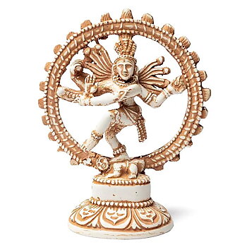 Shiva Nataraj elfenbensfärgad 15 Cm