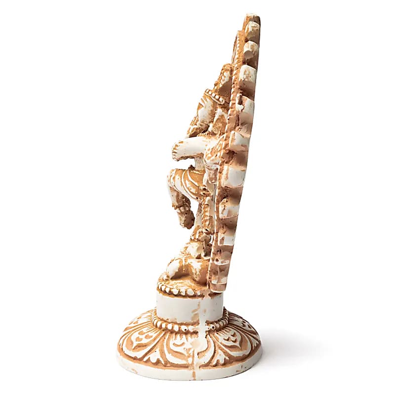 Shiva Nataraj elfenbensfärgad 15 Cm - 2