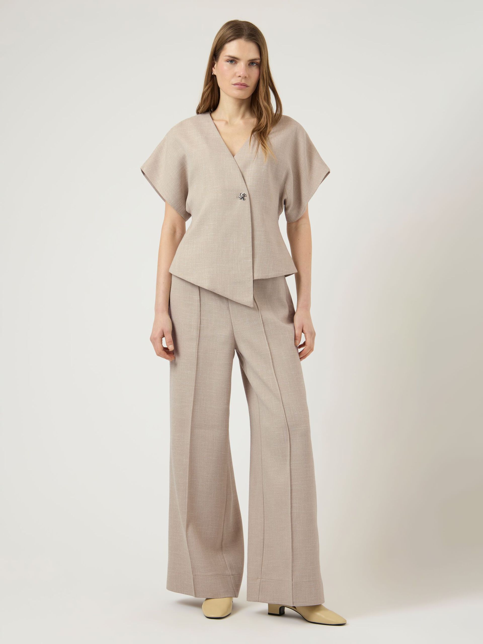 Yascomira SS Blazer - Oatmeal - YAS - 5
