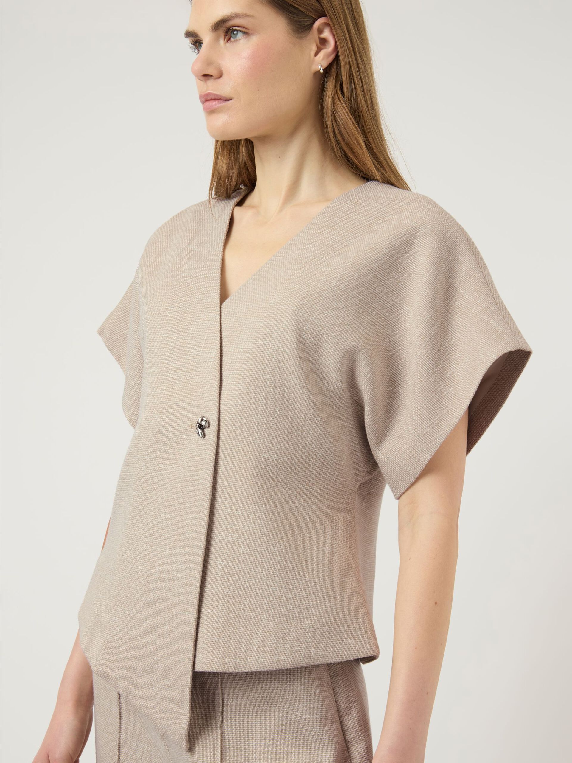 Yascomira SS Blazer - Oatmeal - YAS