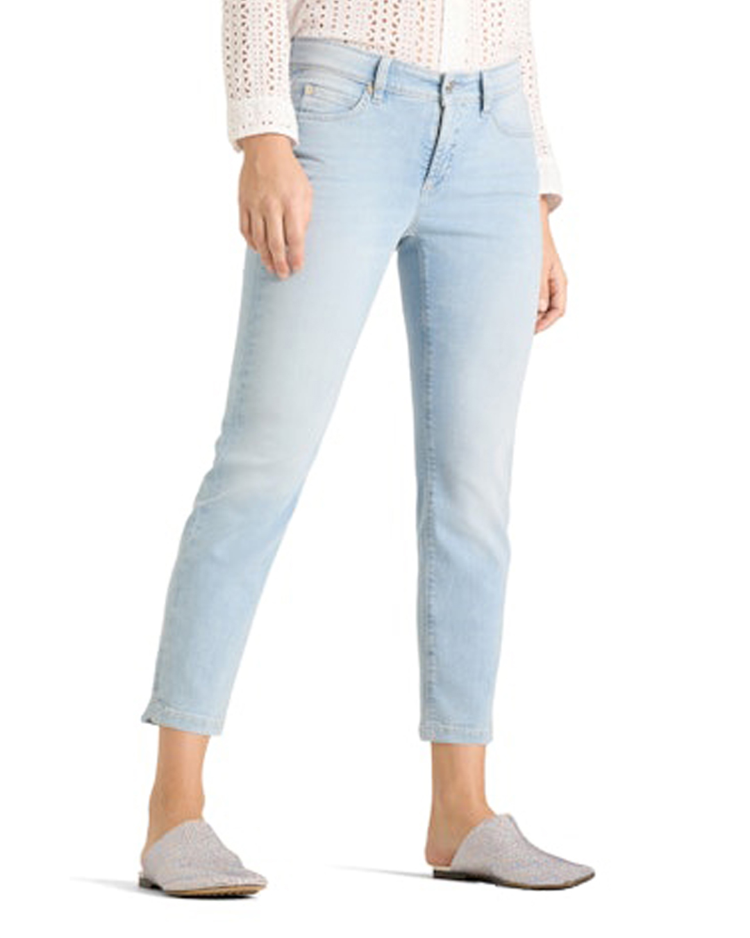 Jeans Piper short summer breeeze ljus denim