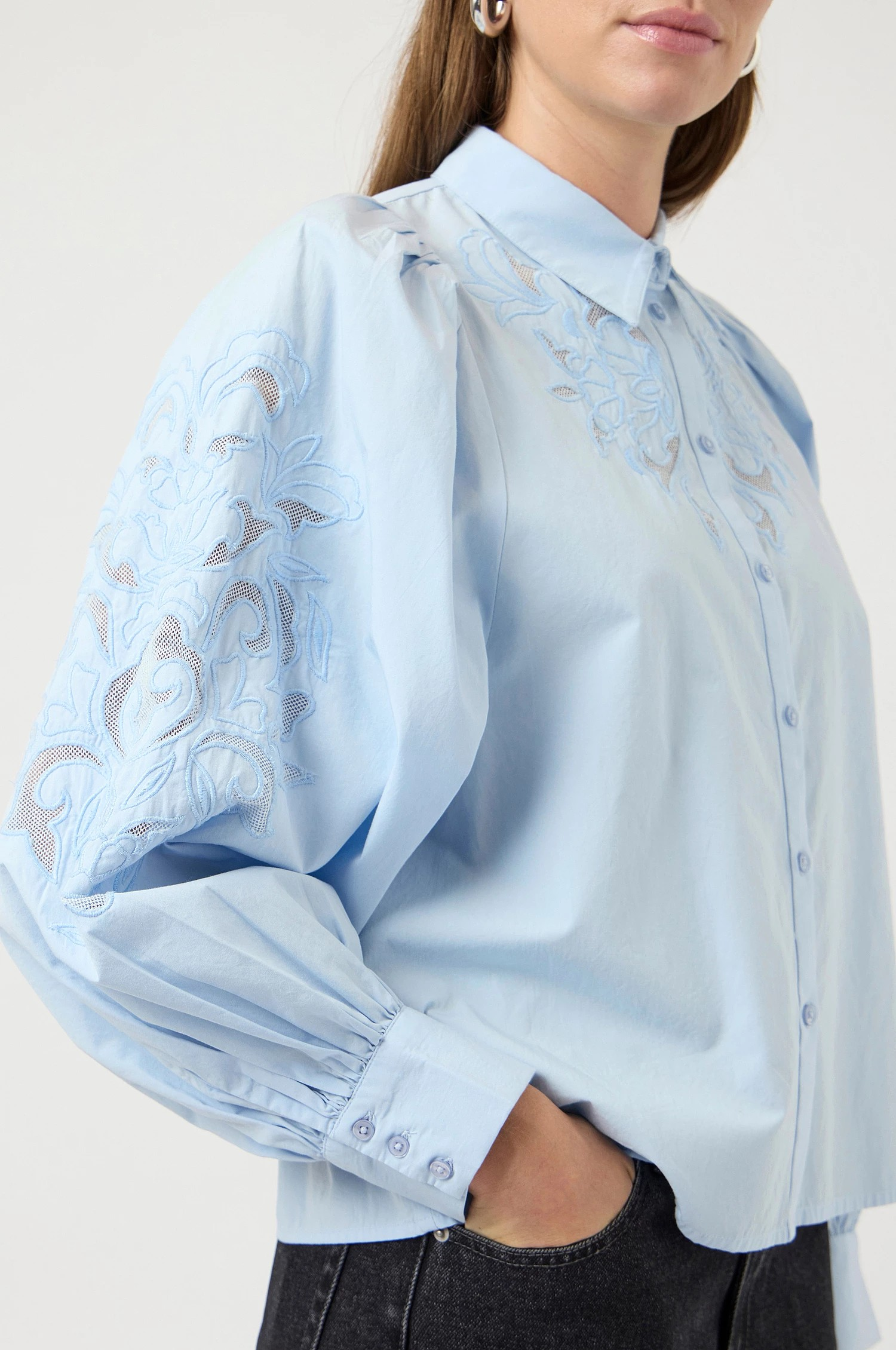 Yaszimia LS Shirt - Skyway - YAS